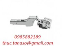 Bản lề blum cong nửa liền giảm chấn